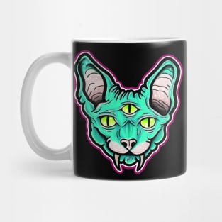 Sphynx cat minds eye Mug